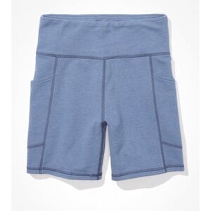 AE FLEECE EVERYTHING POCKET HIGH-WAISTED BIKE SHORT